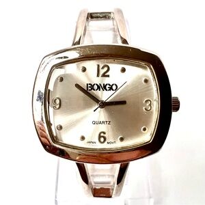 BONGO Quartz 34mm Steel Bracelet Watch